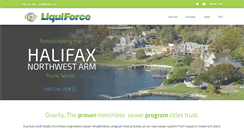 Desktop Screenshot of liquiforce.com